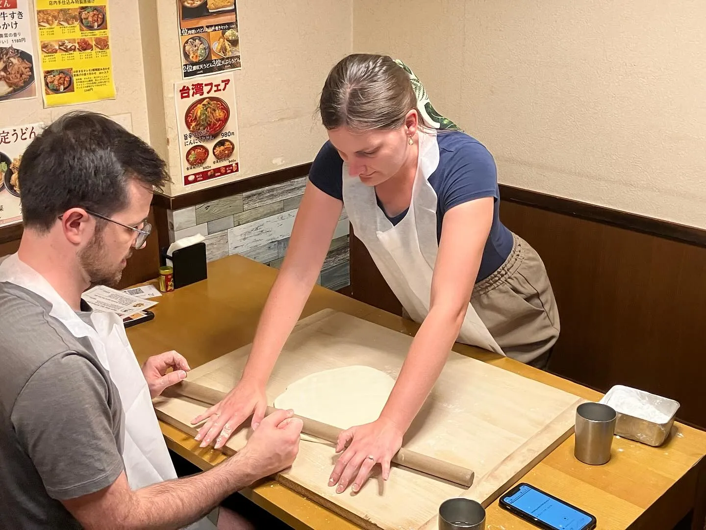 🇩🇪ドイツからのご夫婦が参加！奈良・新大宮で人気の手打ちうど...