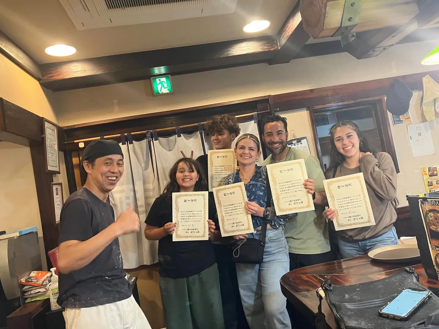 🇺🇸アメリカから5人家族がうどん教室に参加してくれました🇯🇵...