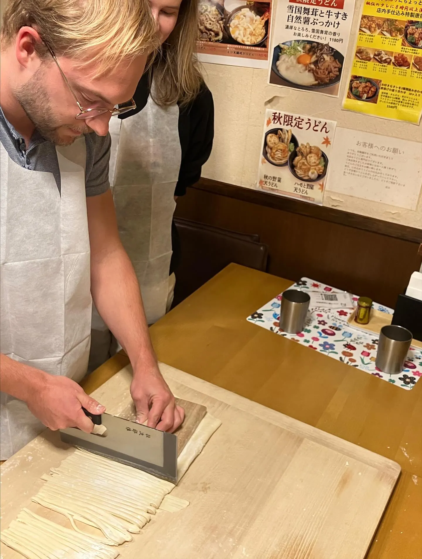 イギリスからうどん教室に参加!本格手打ちうどんを奈良で学ぶ特...