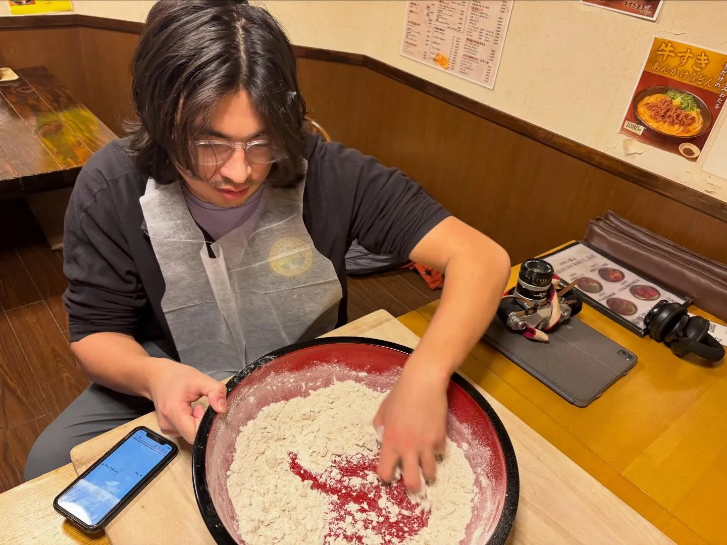 2026年のうどん教室に来て頂きました